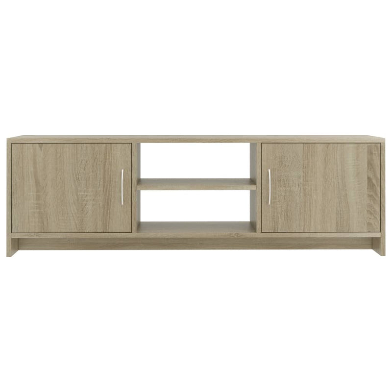 TV Cabinet Sonoma Oak 120x30x37.5 cm Engineered Wood Payday Deals