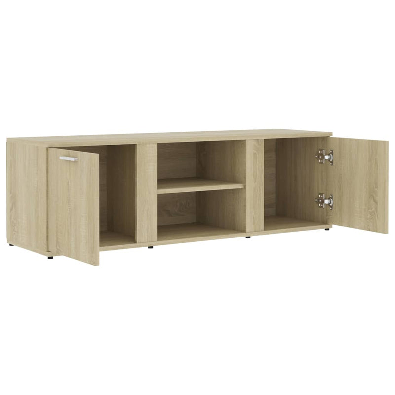 TV Cabinet Sonoma Oak 120x34x37 cm Engineered Wood Payday Deals