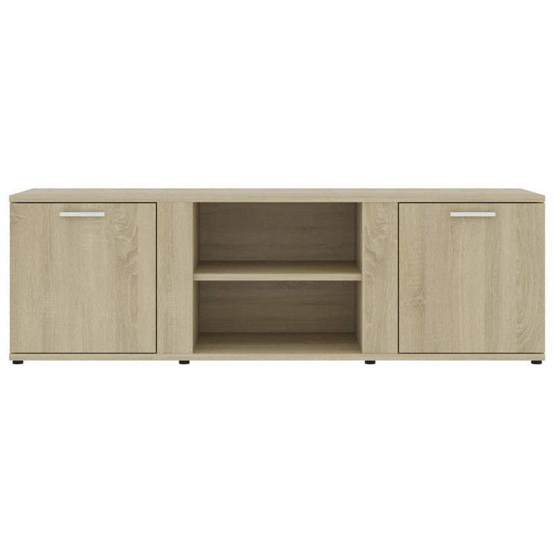 TV Cabinet Sonoma Oak 120x34x37 cm Engineered Wood Payday Deals