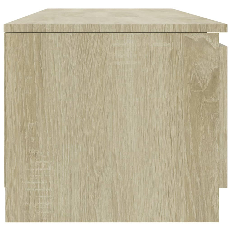 TV Cabinet Sonoma Oak 140x40x35.5 cm Chipboard Payday Deals