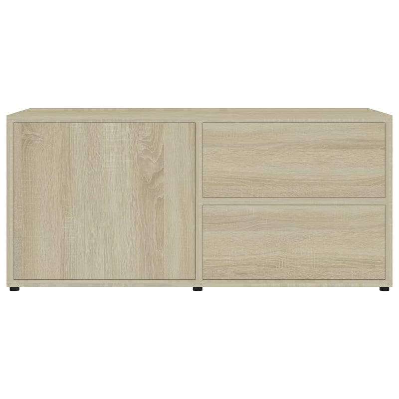 TV Cabinet Sonoma Oak 80x34x36 cm Chipboard Payday Deals