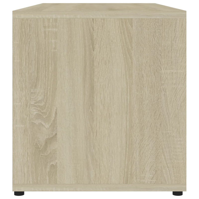 TV Cabinet Sonoma Oak 80x34x36 cm Chipboard Payday Deals