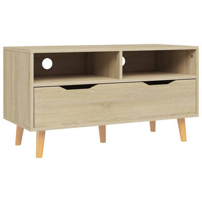 TV Cabinet Sonoma Oak 90x40x48.5 cm Engineered Wood Payday Deals