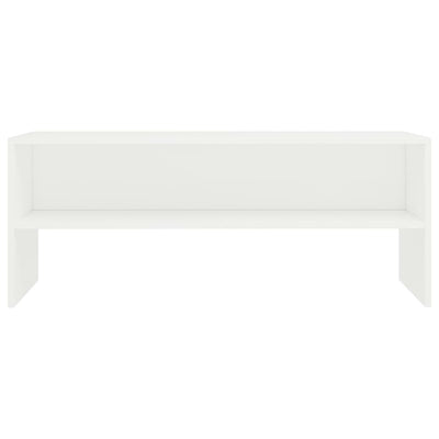 TV Cabinet White 100x40x40 cm Engineered Wood Payday Deals