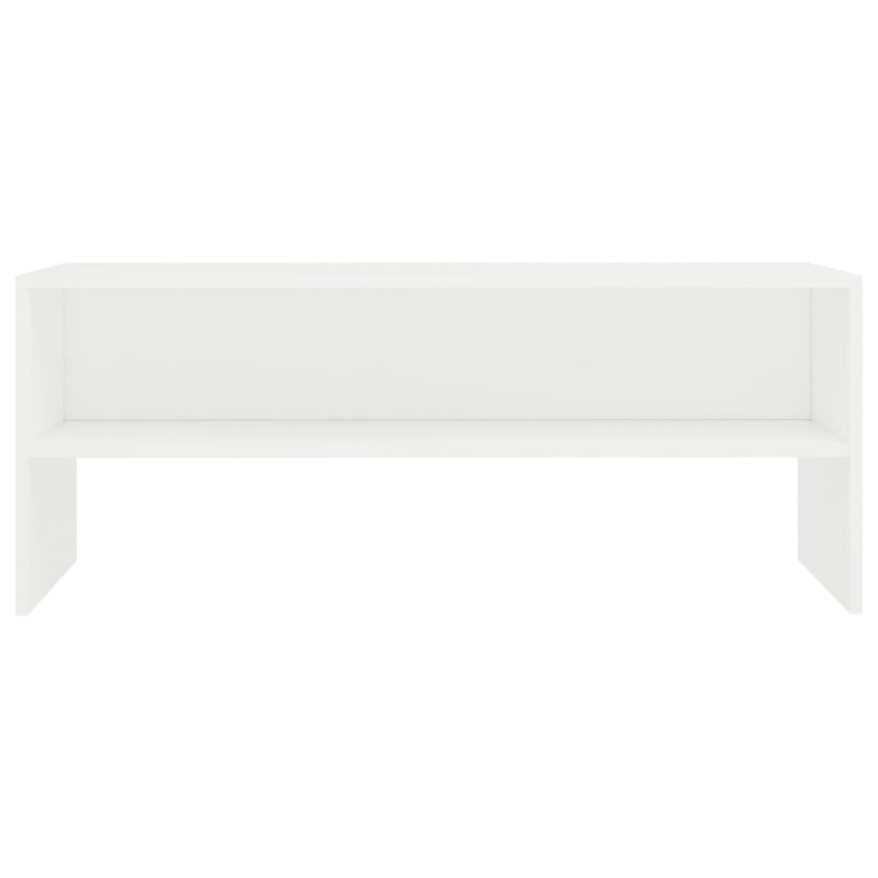 TV Cabinet White 100x40x40 cm Engineered Wood Payday Deals