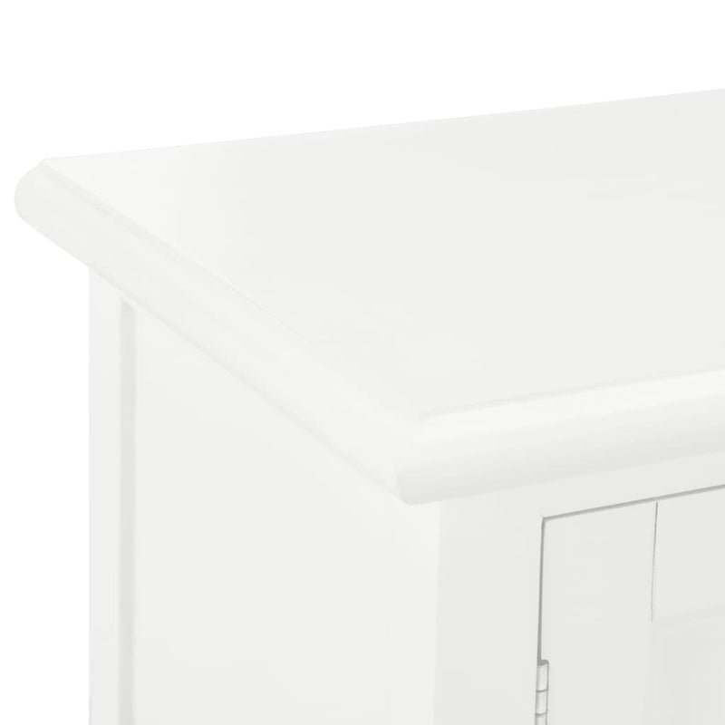 TV Cabinet White 120x30x40 cm Wood Payday Deals