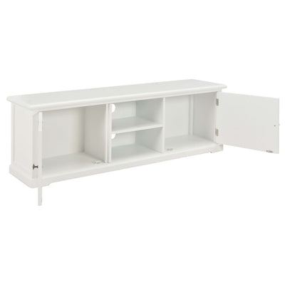 TV Cabinet White 120x30x40 cm Wood Payday Deals