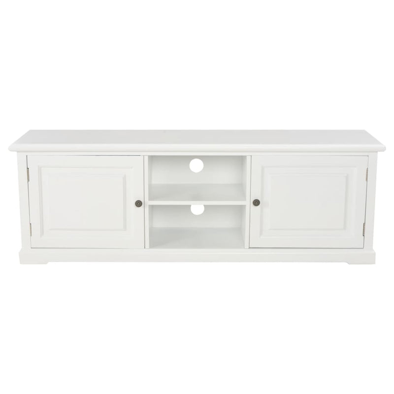 TV Cabinet White 120x30x40 cm Wood Payday Deals