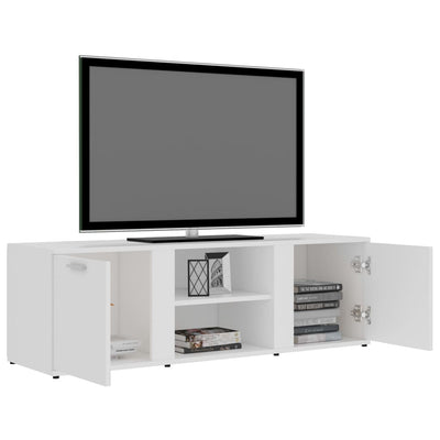 TV Cabinet White 120x34x37 cm Engineered Wood Payday Deals