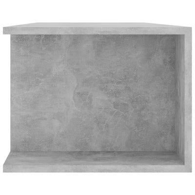 TV Cabinet with LED Lights Concrete Grey 135x39x30 cm Payday Deals