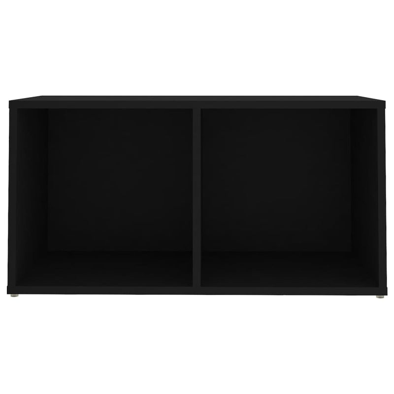 TV Cabinets 2 pcs Black 72x35x36.5 cm Engineered Wood Payday Deals