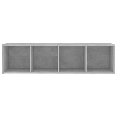 TV Cabinets 2 pcs Concrete Grey 142.5x35x36.5 cm Chipboard Payday Deals