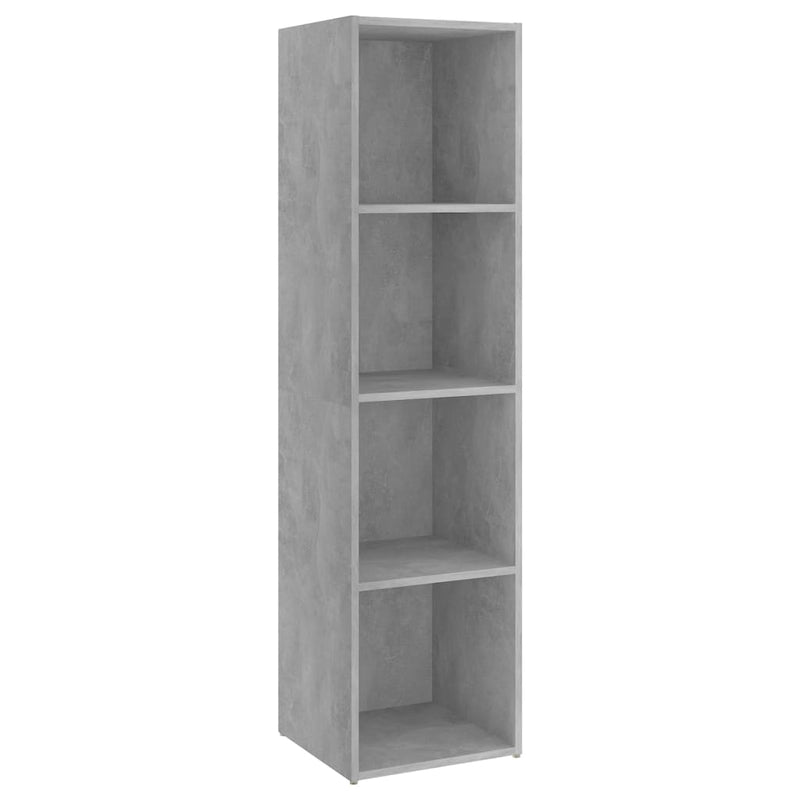 TV Cabinets 2 pcs Concrete Grey 142.5x35x36.5 cm Chipboard Payday Deals