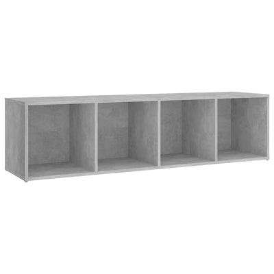 TV Cabinets 2 pcs Concrete Grey 142.5x35x36.5 cm Engineered Wood Payday Deals