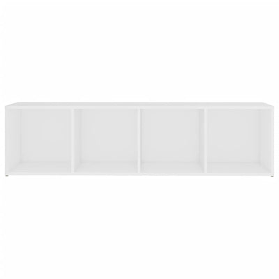 TV Cabinets 2 pcs White 142.5x35x36.5 cm Engineered Wood Payday Deals