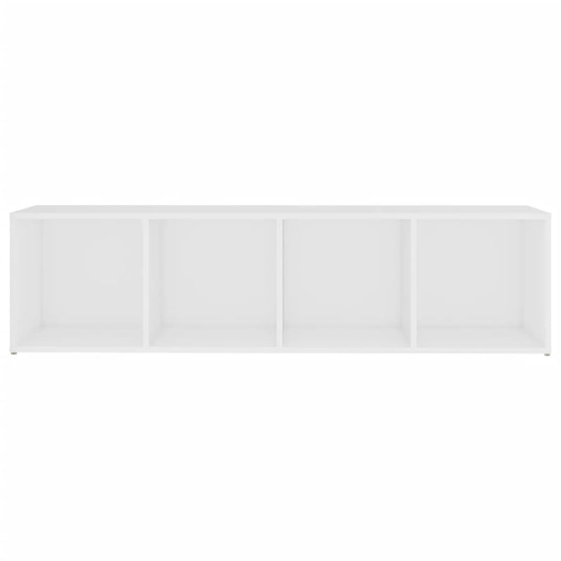 TV Cabinets 2 pcs White 142.5x35x36.5 cm Engineered Wood Payday Deals