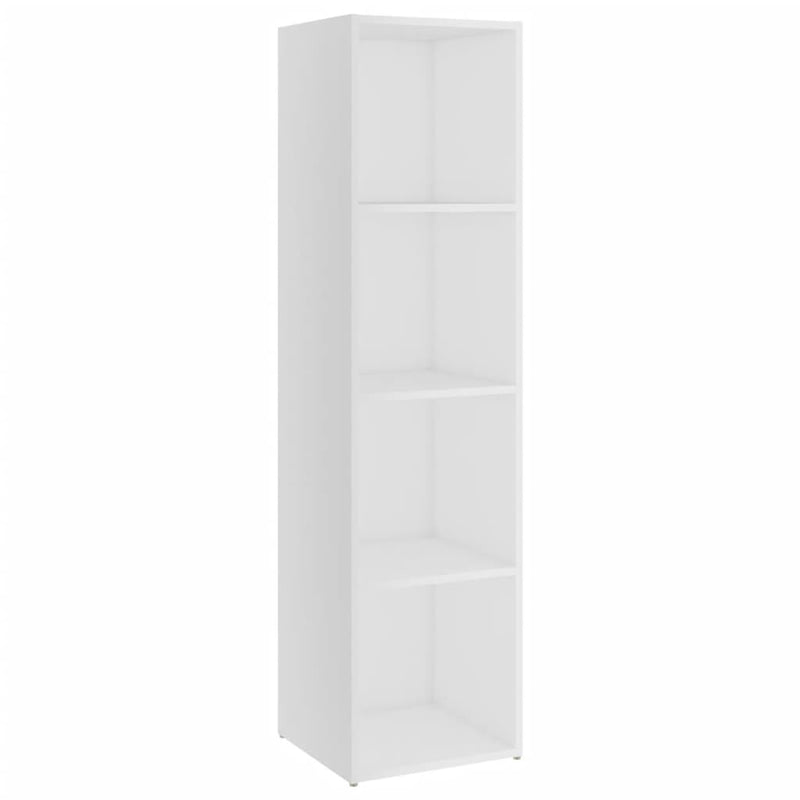 TV Cabinets 2 pcs White 142.5x35x36.5 cm Engineered Wood Payday Deals