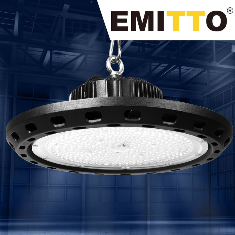 UFO High Bay LED Lights 200W Workshop Lamp Industrial Shed Warehouse Factory Payday Deals