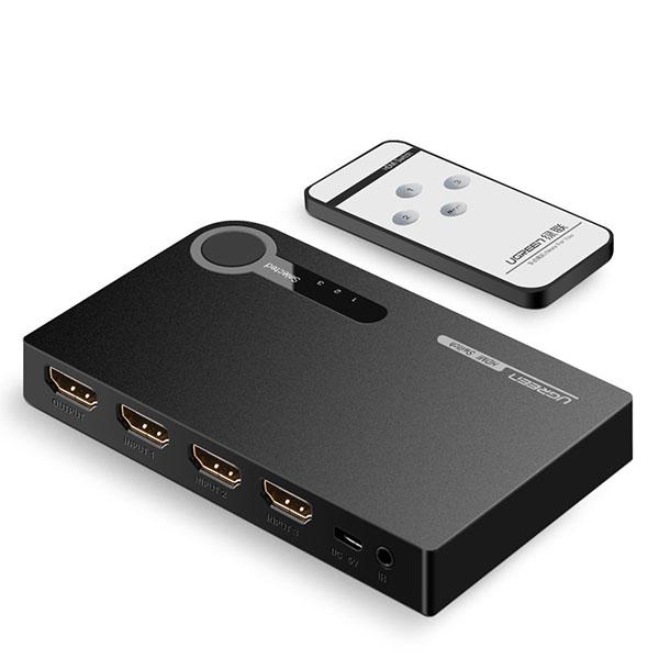 UGREEN 1 x 3 HDMI Switch - Black (40234) Payday Deals