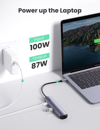 UGREEN 10919 Ultra Slim 5-in-1 USB C Hub Payday Deals