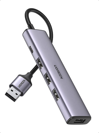 UGREEN 20805 USB 3.0 4-Port Hub with USB-C Power Port