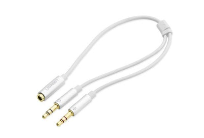 UGREEN 3.5mm Female to 2mm male audio cable - White (20897) Payday Deals