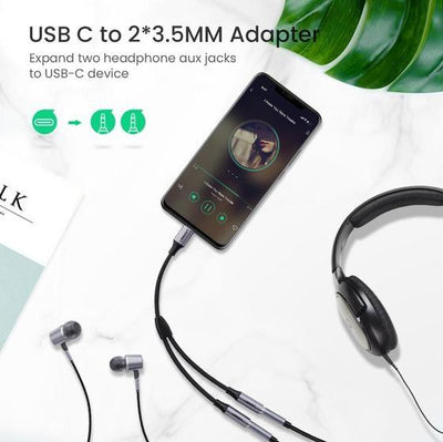 UGREEN 30732 USB-C to 3.5mm Splitter Payday Deals