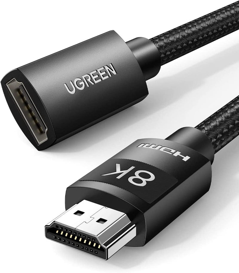 UGREEN 40447 HDMI Extension Cable 8K 60Hz 48Gbps Male to Female Cable 1M Payday Deals