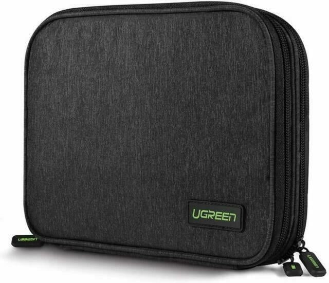 UGREEN 50147 Double Layer Electronic Accessories Organiser Travel Bag Payday Deals