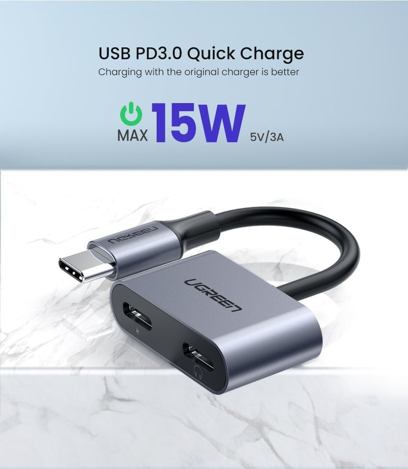 UGREEN 60165 USB-C to Dual USB-C Adapter Payday Deals