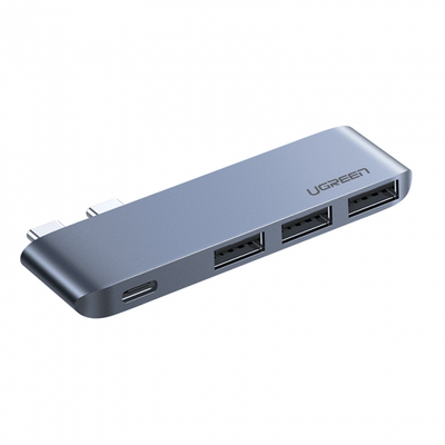 UGREEN 60564 Dual USB-C to USB3.0x3 + USB-C Adaptor