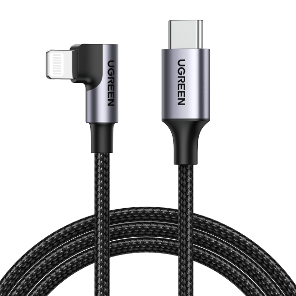 UGREEN 60763 90 Degree USB-C to iPhone 8-pin Cable 1M Payday Deals