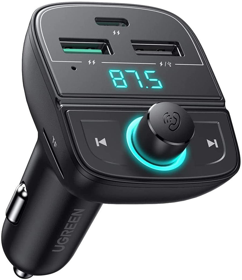 UGREEN 80910 Car Bluetooth 5.0 FM Transmitter Payday Deals