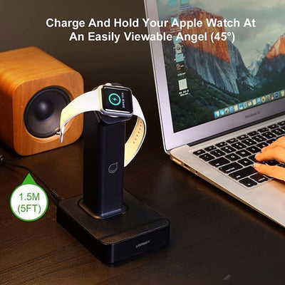 UGREEN Apple Watch Magnetic charging Dock - Black (30361) Payday Deals