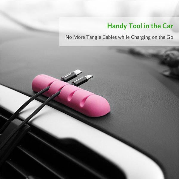 UGREEN Cable Organizer (2pcs/pack) - Pink (30483) Payday Deals