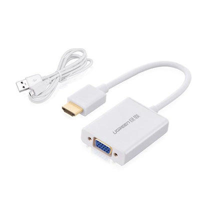 UGREEN HDMI to VGA & 3.5MM Audio / Mirco USB converter (40212) Payday Deals