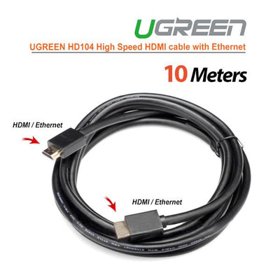 UGREEN High speed HDMI cable with Ethernet full copper 10M (10110) Payday Deals
