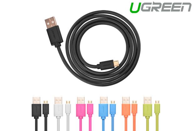 UGREEN Micro USB Male to USB Male cable Gold-Plated - White 1M (10848) Payday Deals