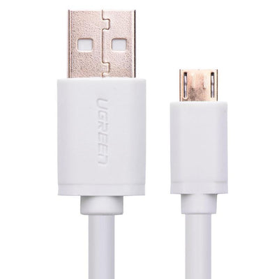 UGREEN Micro USB Male to USB Male cable Gold-Plated - White 1M (10848) Payday Deals