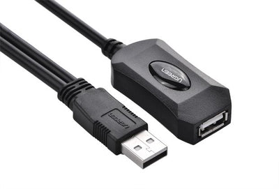 UGREEN USB 2.0 Active Extension Cable 10M with USB Power 5M (20214) Payday Deals