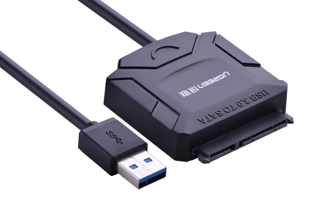 UGREEN USB 3.0 to SATA Converter cable with 12V 2A power adapter (20231) Payday Deals