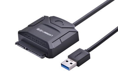 UGREEN USB 3.0 to SATA Converter cable with 12V 2A power adapter (20231) Payday Deals