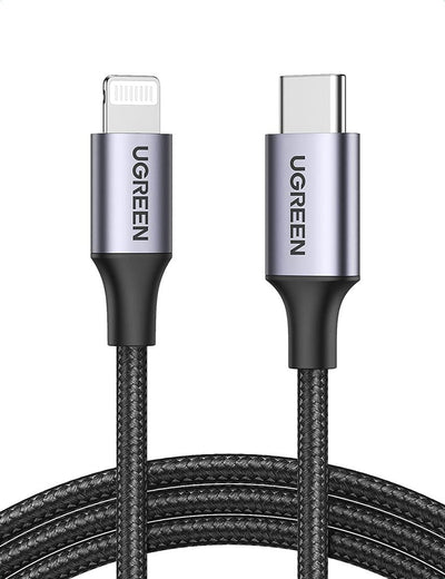 UGREEN USB-C to  Cable 1M (Aluminium case, Grey) - 60759