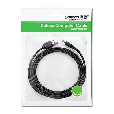 UGREEN USB2.0-A to DC 3.5mm M/F Charging Cable 1m (Black) 10376 Payday Deals