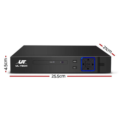 UL Tech 8 Channel CCTV Security Video Recorder Payday Deals