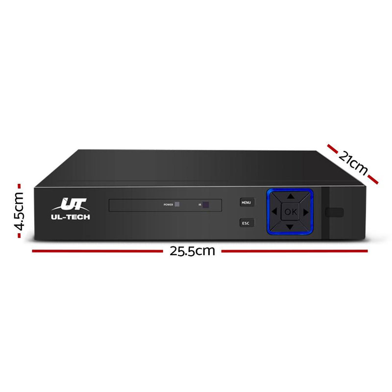 UL Tech 8 Channel CCTV Security Video Recorder Payday Deals