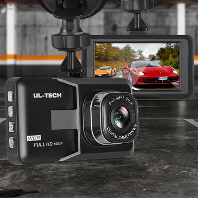 UL-TECH Dash Camera 1080P HD Cam Car Recorder DVR Video Vehicle Carmera 32GB Payday Deals
