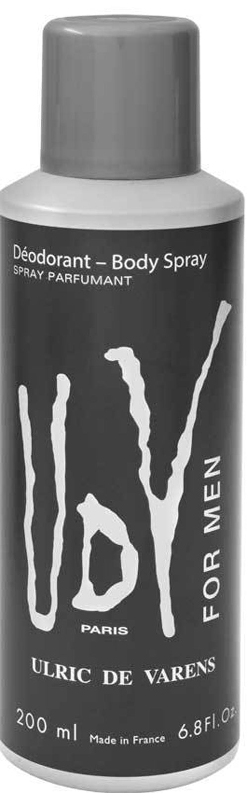 Ulric De Varens UDV Deodorant Body Spray for Men 200ml Payday Deals