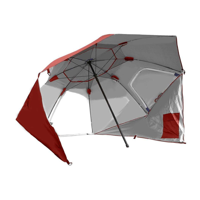Umbrella Beach Outdoor Umbrellas Sun Shade Weather Patio Garden Shelter 2M Red Payday Deals