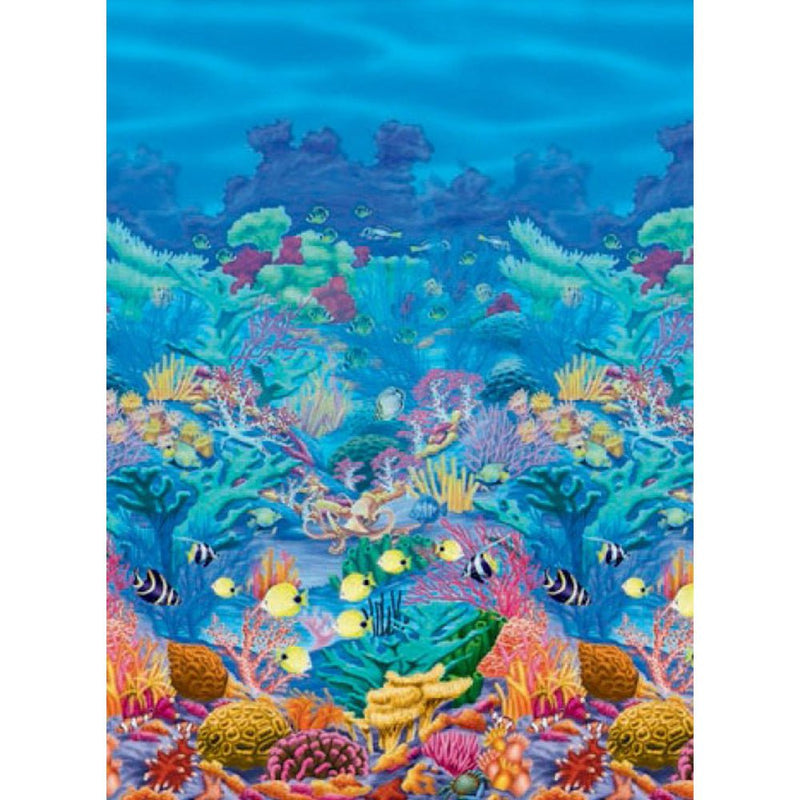 Under The Sea Coral Reef Scene Setter Plastic Room Roll Payday Deals